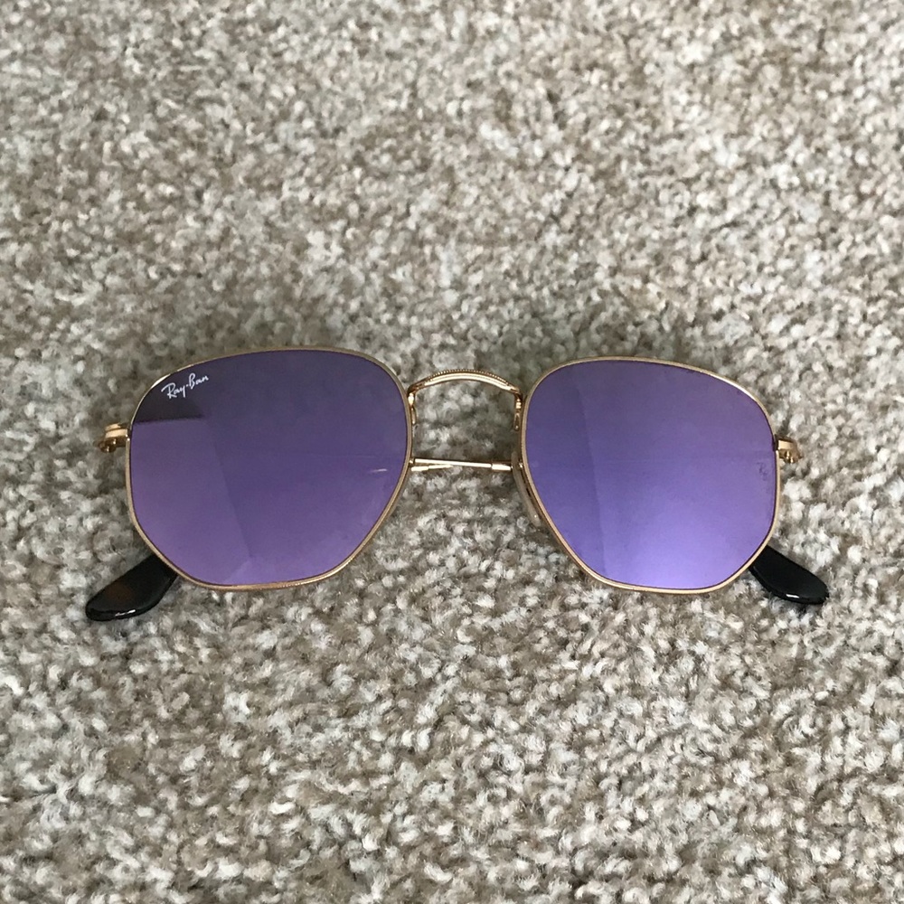 Rayban mirrored sunglasses